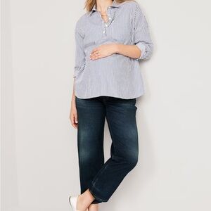 Maternity Over the Belly Loose OG jeans